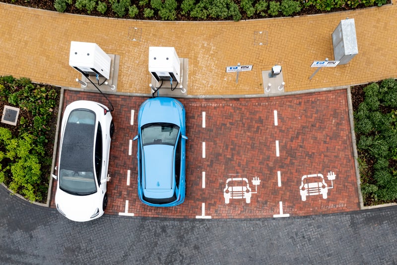 Electric Vehicle Charging Car Park Bays