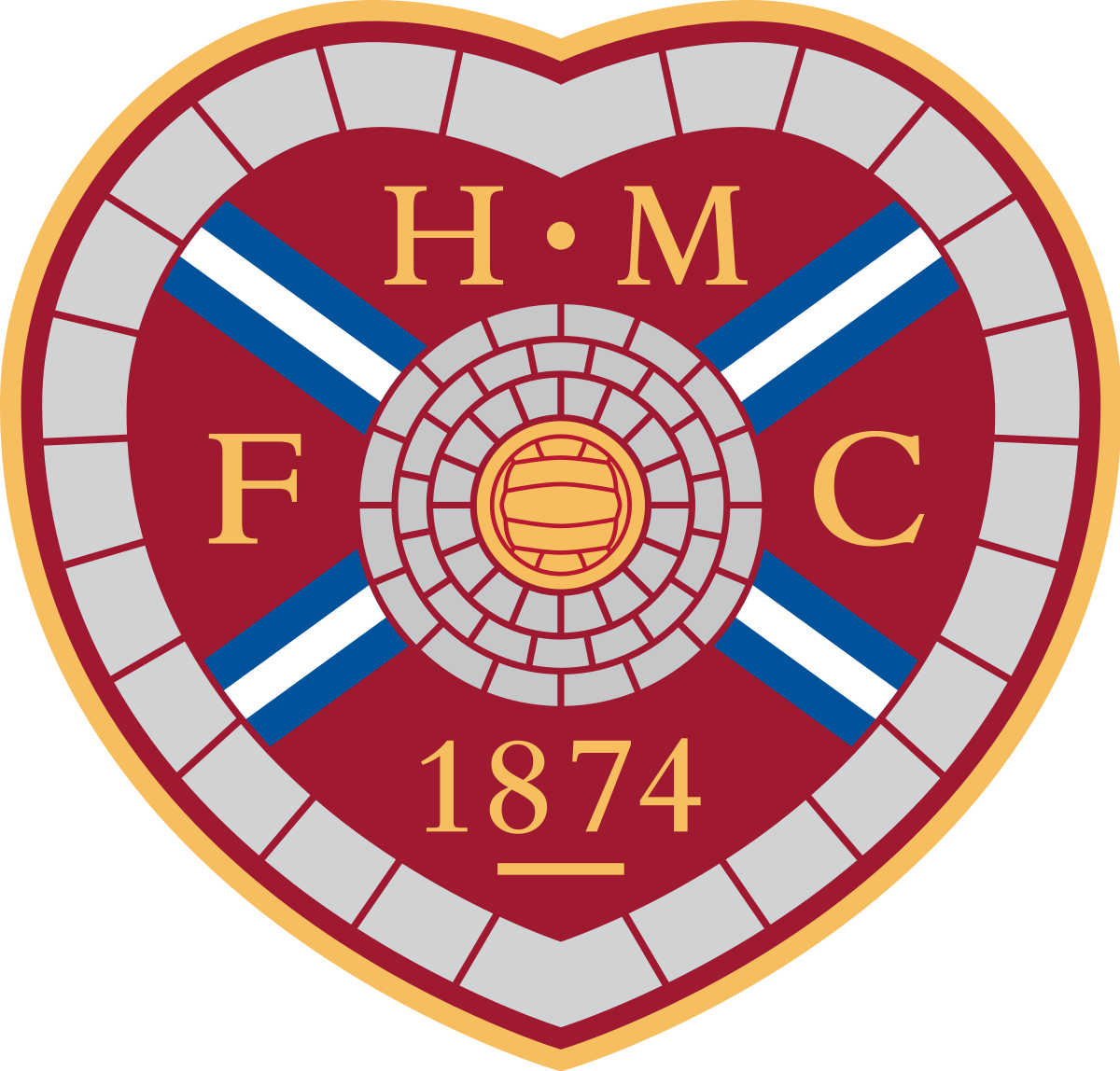 Heart of Midlothian FC logo