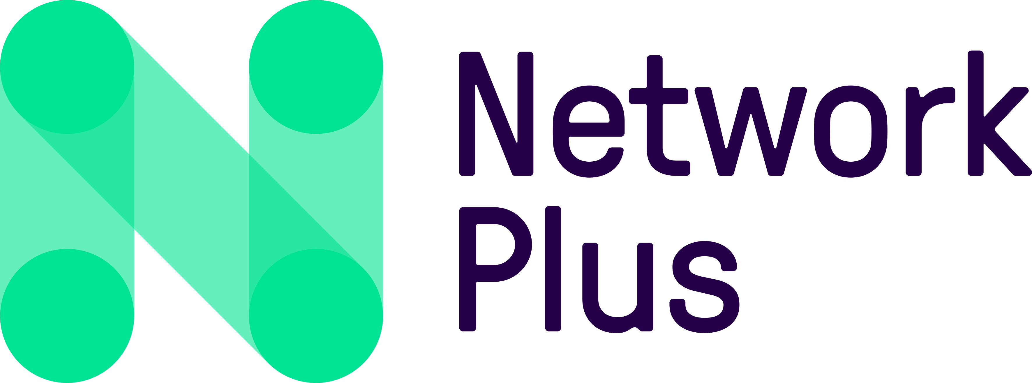Network Plus Logo - Light Line