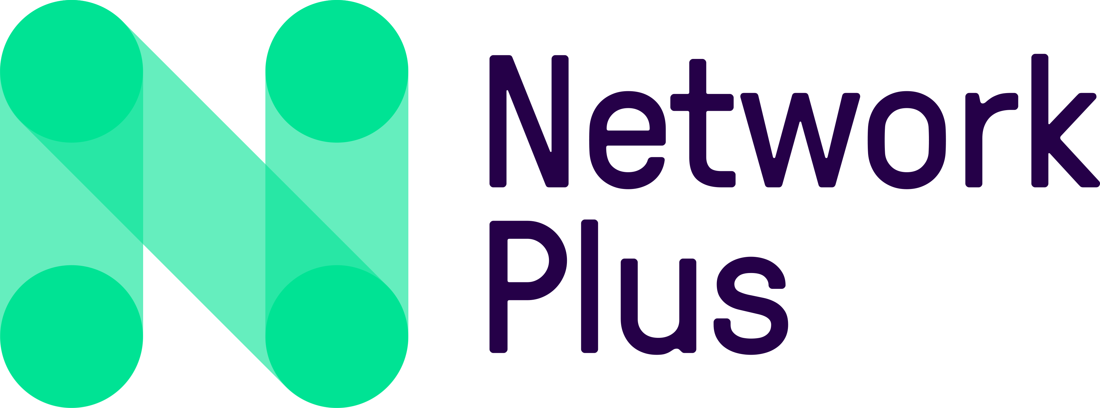 Network Plus Logo - Light Line