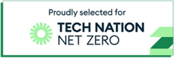 Proudly selected for Tech Nation Net Zero logo